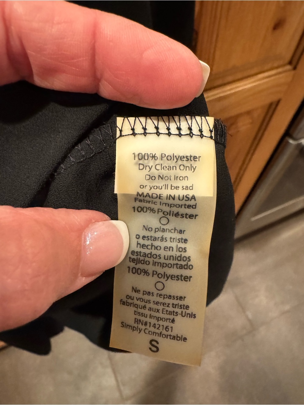 LuLaRoe Black Open Front Cardigan - Picture 5 of 5